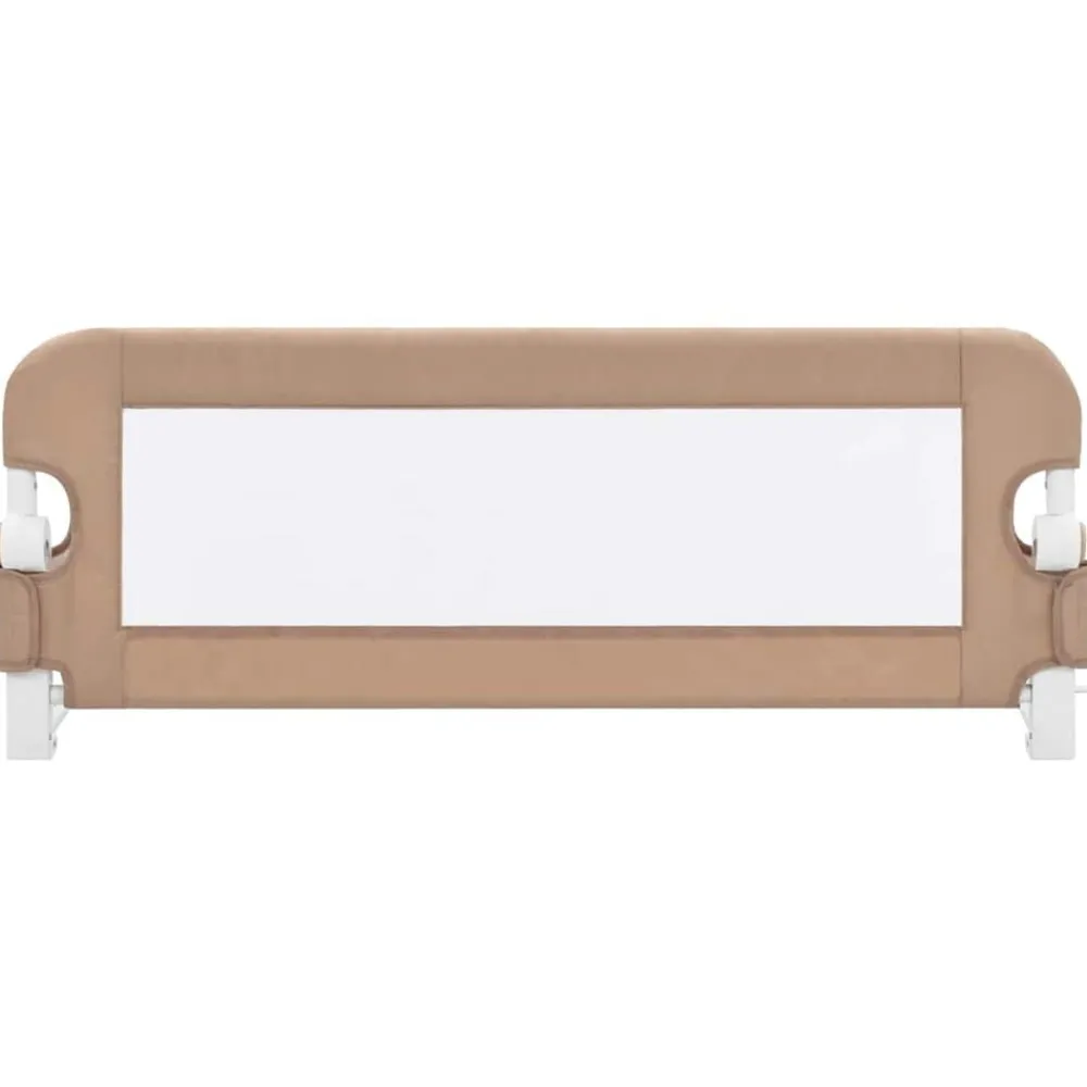 Babyveiligheid*vidaXL Bedhekje peuter 102x42 cm polyester Taupe