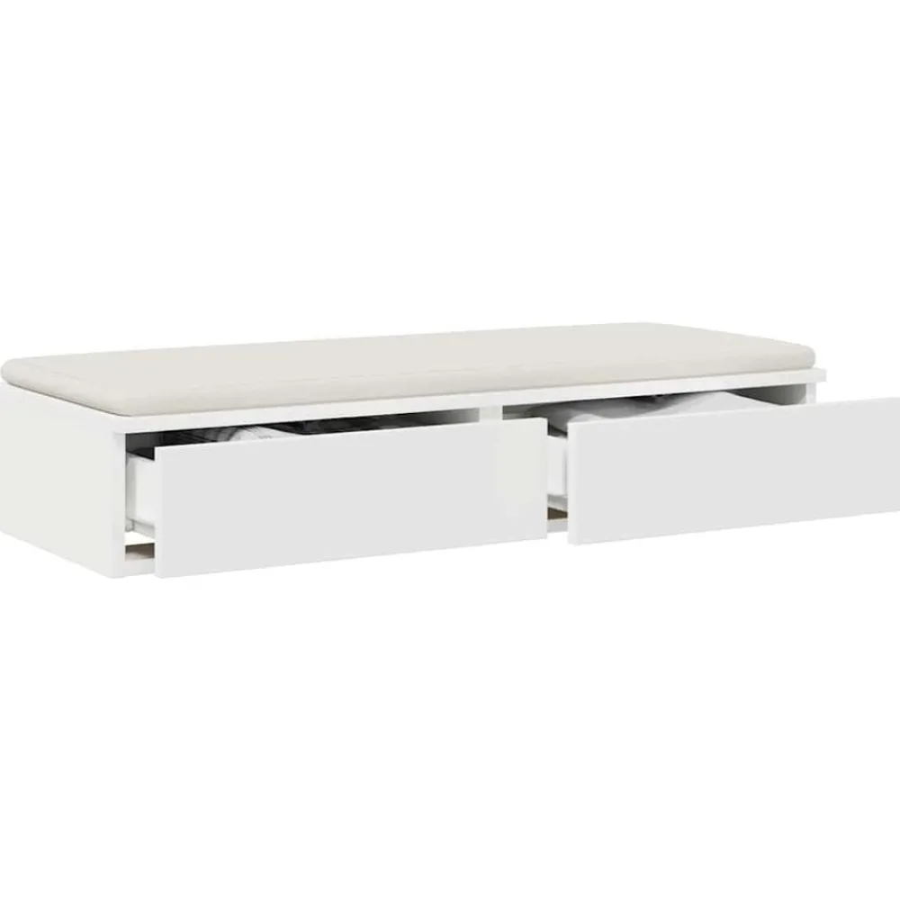 Bedlades met lade 100 x 36,5 x 16,5 cm Bewerkt hout>vidaXL Hot