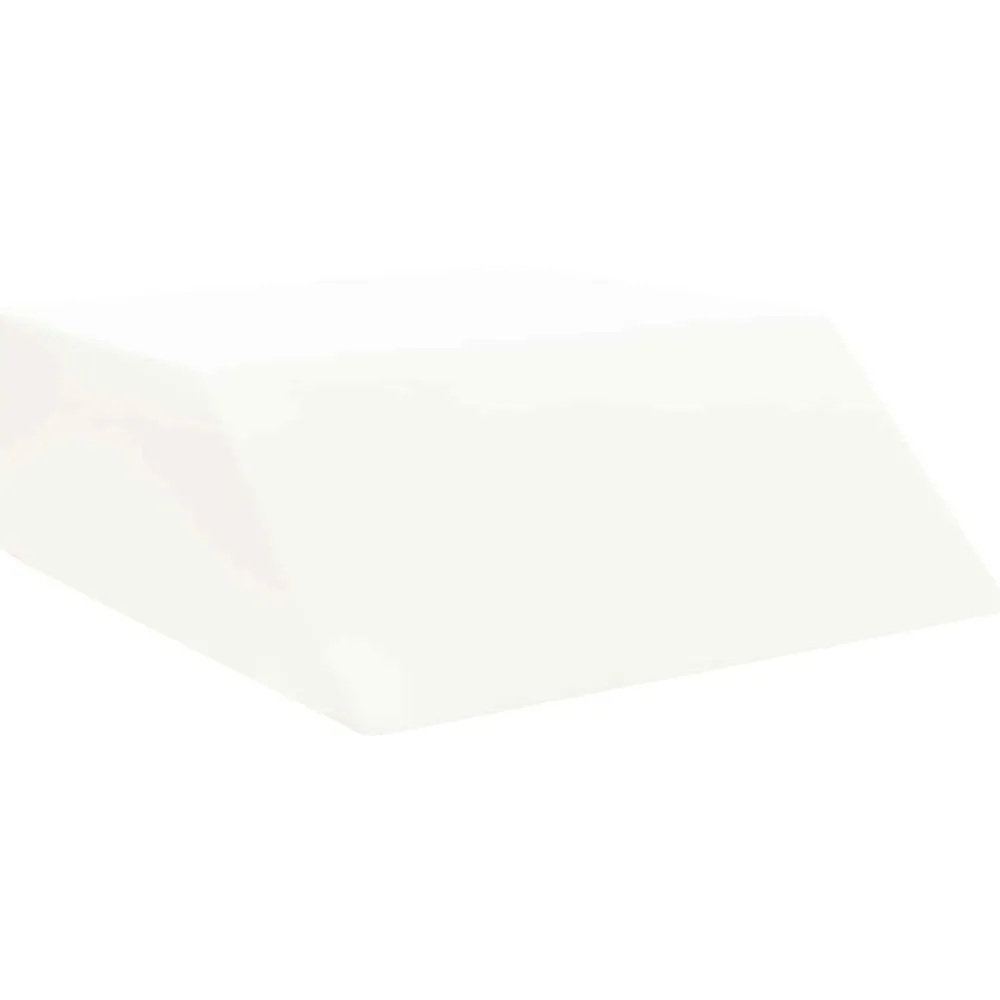 Linnengoed*vidaXL Been Kussen Effen 63 x 52 x 19,5 cm PU Schuim Wit
