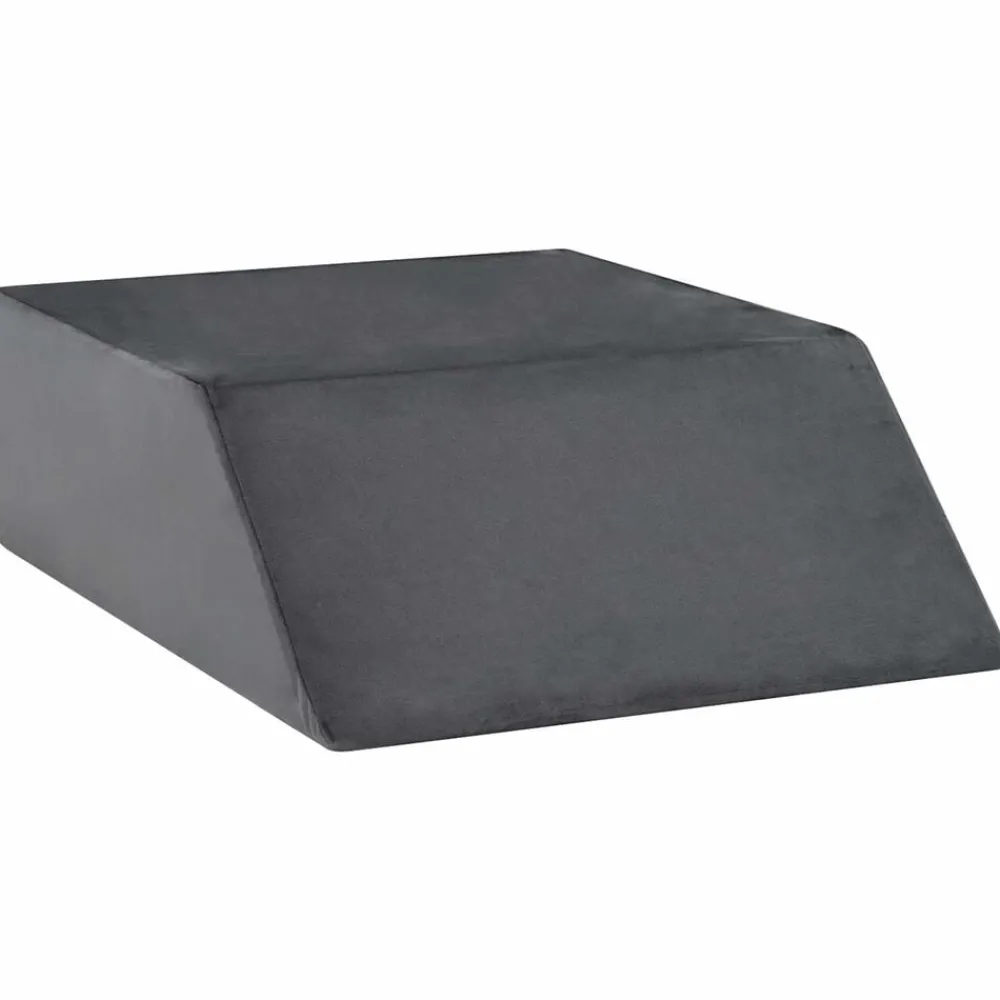 Linnengoed*vidaXL Been Kussen Effen 63 x 52 x 19 cm PU Schuim Grijs