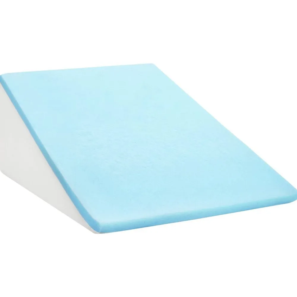 Linnengoed*vidaXL Been Kussen Effen 60 x 50 x 30 cm Traagschuim Grijs