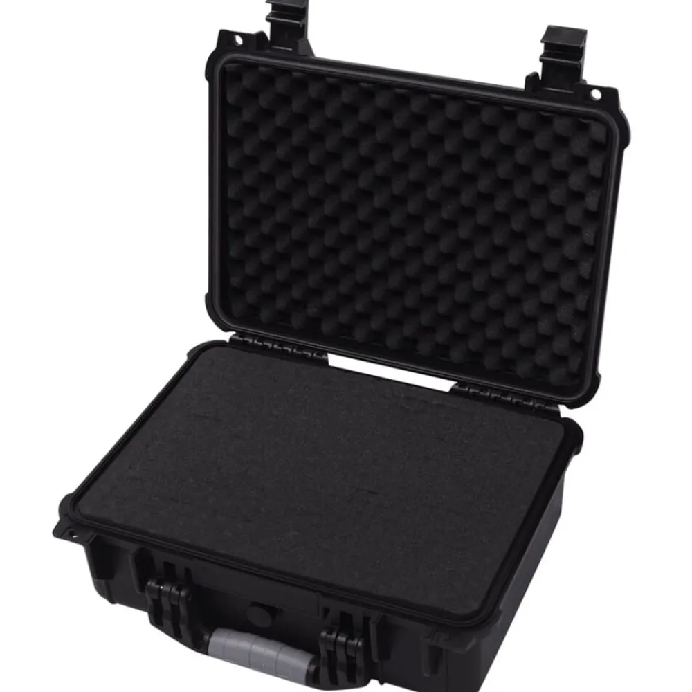 Camera & Optiek*vidaXL Beschermende materiaalkoffer 40,6x33x17,4 cm zwart