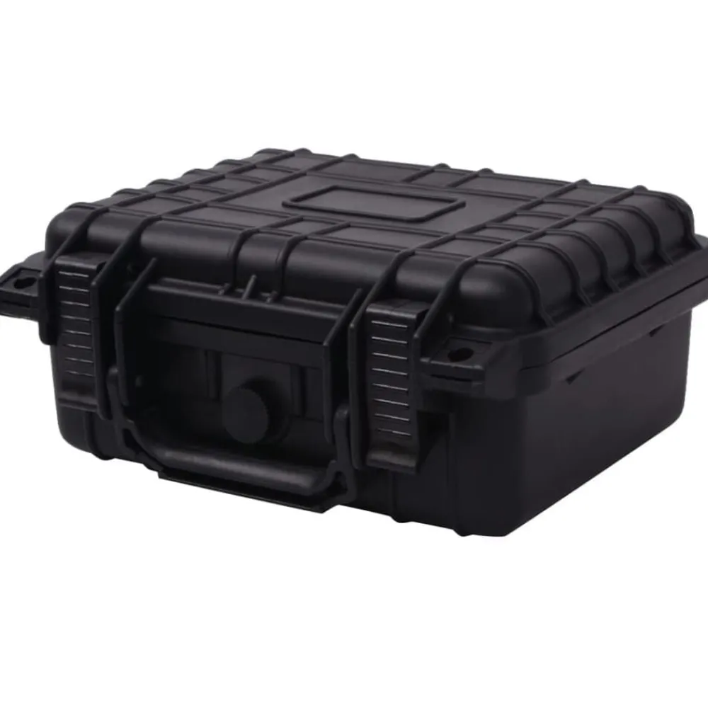 Beschermende materiaalkoffer 27x24,6x12,4 cm zwart>vidaXL Online