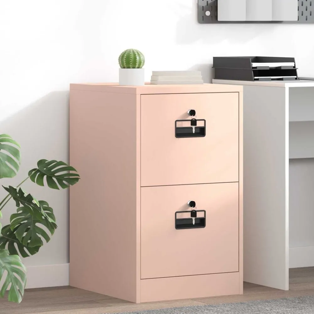 Bestandenkast met lade 44 x 50 x 74,5 cm Koudgewalst Staal>vidaXL Clearance