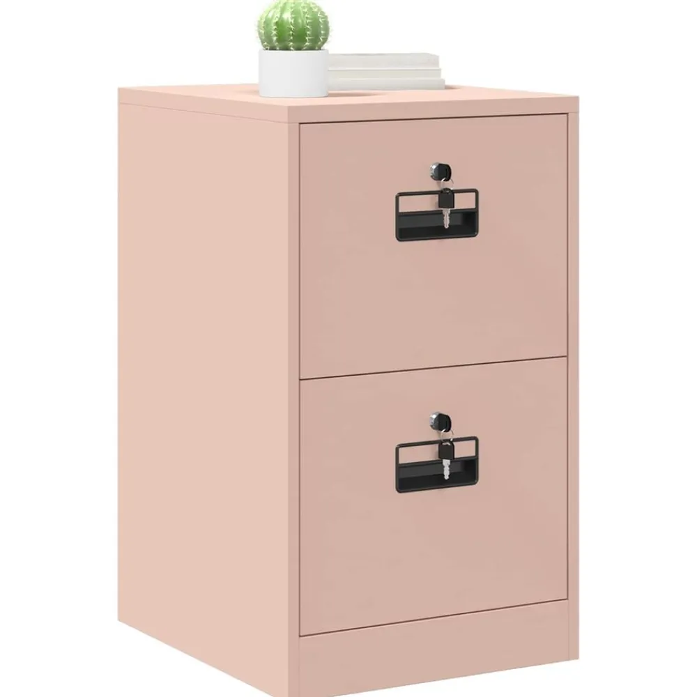 Bestandenkast met lade 44 x 50 x 74,5 cm Koudgewalst Staal>vidaXL Clearance