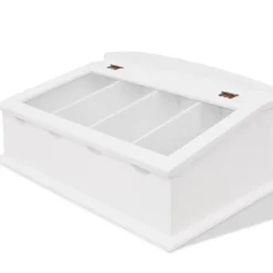 Besteklade MDF wit barok stijl>vidaXL Discount