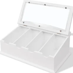 Besteklade MDF wit barok stijl><noscript><img width=
