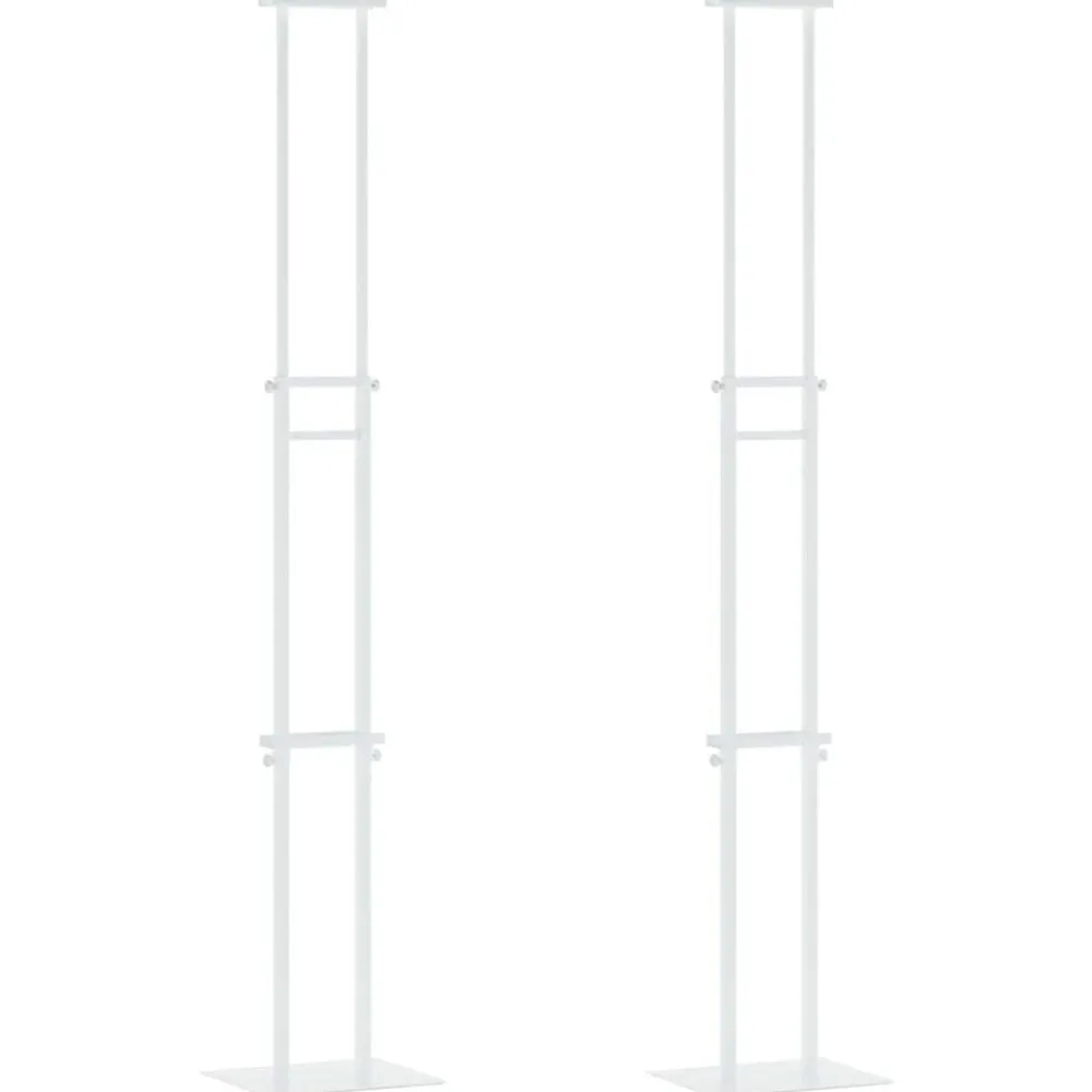 Reclame & Marketing*vidaXL Beurs Displays 2 pcs 30 x 23,5 x 210 cm Staal Wit