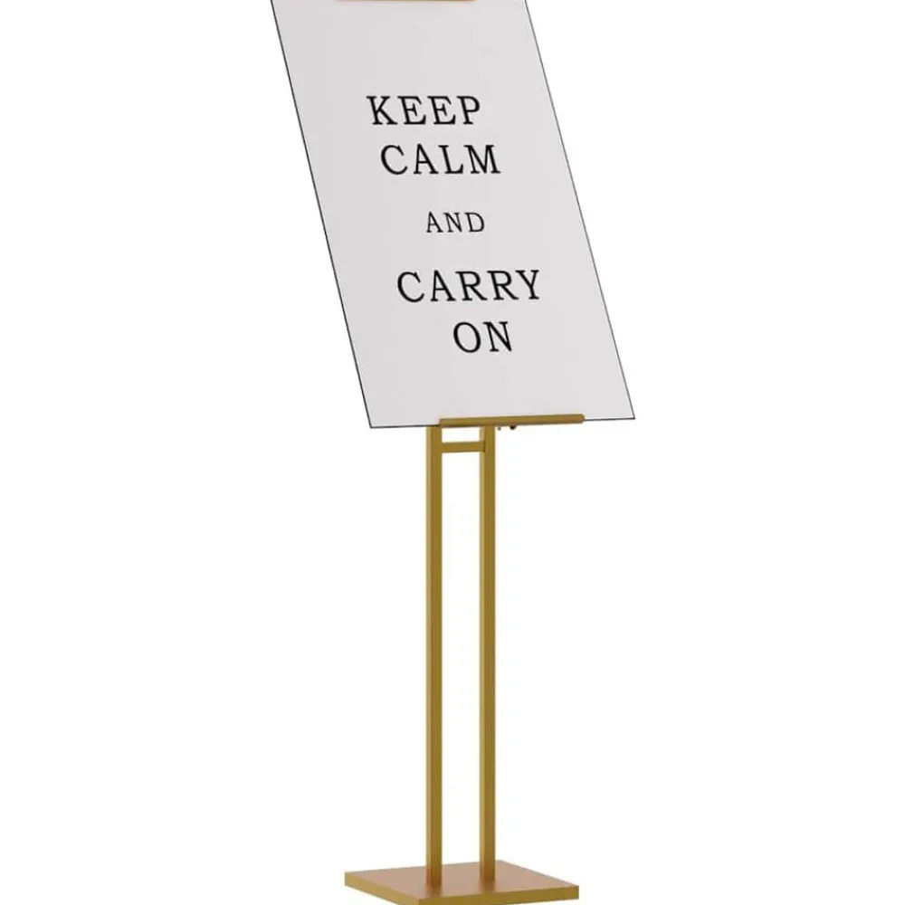 Beurs Displays 2 pcs 26,5 x 26,5 x 150 cm Staal>vidaXL Best