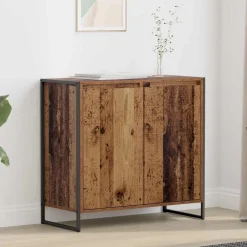 Bijzetkast 79 x 36 x 75 cm Bewerkt hout>vidaXL Best
