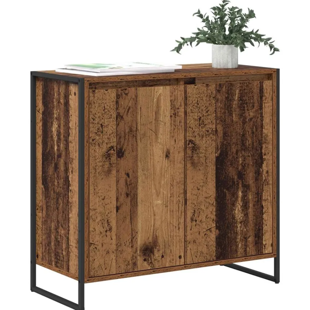 Bijzetkast 79 x 36 x 75 cm Bewerkt hout>vidaXL Best