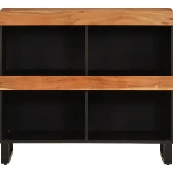 Bijzetkast 85x33x75 cm massief acaciahout><noscript><img width=