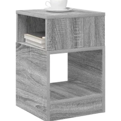 Bijzettafel 30,5 x 30 x 45 cm Bewerkt hout><noscript><img width=