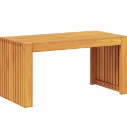 Tafels*vidaXL Bijzettafel Olie naturel 70 x 35 x 35 cm Massief Acaciahout