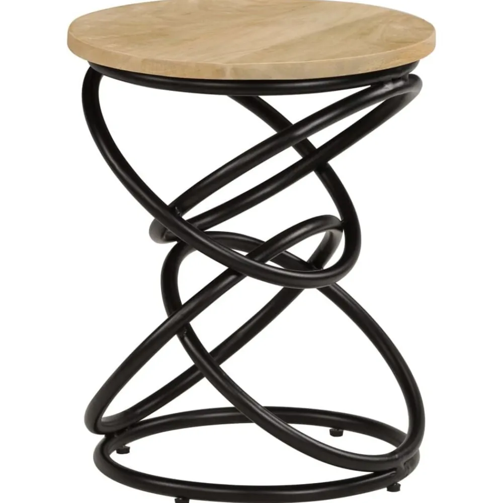 Bijzettafel 40x50 cm massief mangohout>vidaXL