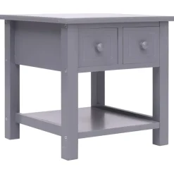 Bijzettafel 40x40x40 cm paulowniahout>vidaXL