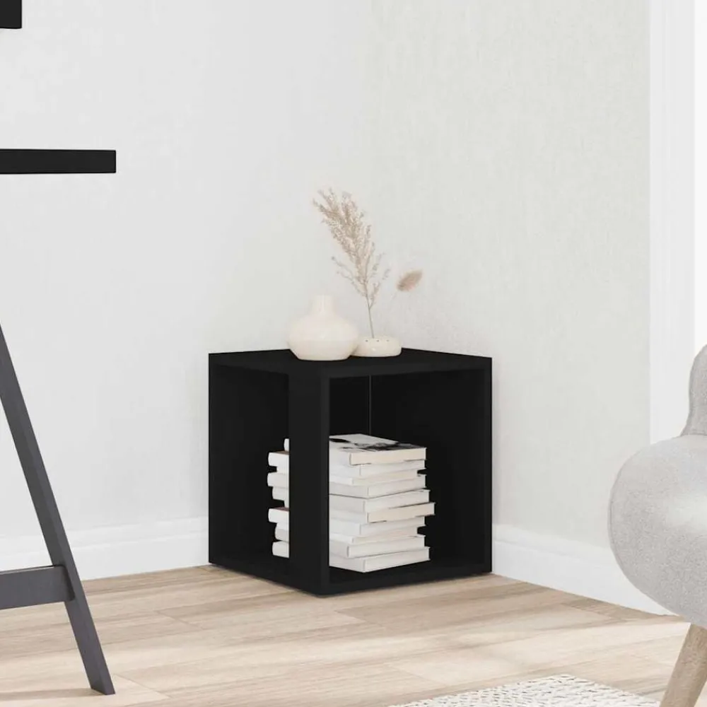 Bijzettafel 33x33x34,5 cm bewerkt hout>vidaXL Sale