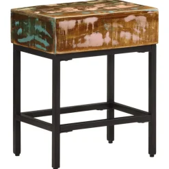 Bijzettafel 40x30x51 cm massief gerecycled hout><noscript><img width=