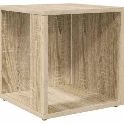 Bijzettafel 33x33x34,5 cm bewerkt hout kleurig>vidaXL Best