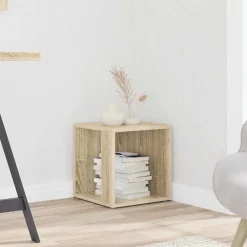 Bijzettafel 33x33x34,5 cm bewerkt hout kleurig>vidaXL Best