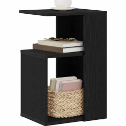 Bijzettafel 36 x 30 x 56 cm Bewerkt hout><noscript><img width=