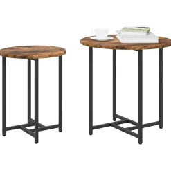 Bijzettafelset 2 pcs en Zwart><noscript><img width=