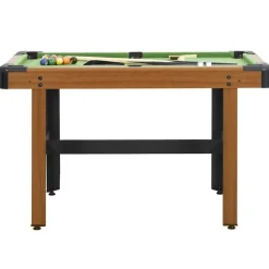 Binnenspelletjes*vidaXL Biljarttafel 4 feet 122x61x76 cm bruin