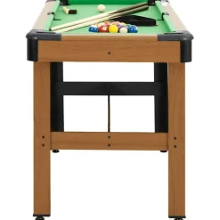 Binnenspelletjes*vidaXL Biljarttafel 4 feet 122x61x76 cm bruin