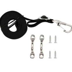 Voertuigonderdelen & -Accessoires*vidaXL Bimini luifelriemen 2 st stof en roestvrij staal