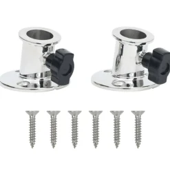 Biminibasis2 st voor 26 mm buis rondroestvrij staal>vidaXL New
