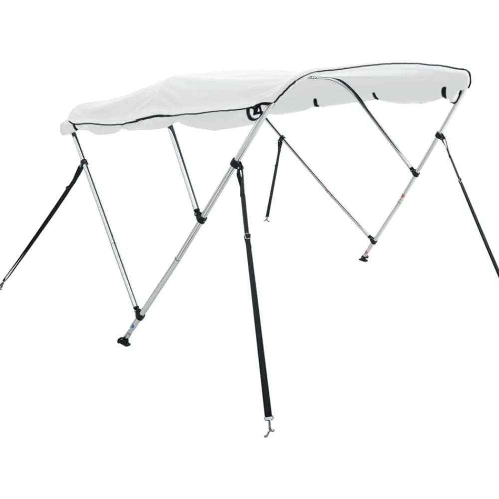 Biminitop 3 bogen met zijwanden 183x(137-152)x137 cm>vidaXL Online
