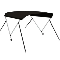 Voertuigonderdelen & -Accessoires*vidaXL Biminitop 2 bogen 150x120x110 cm Zwart