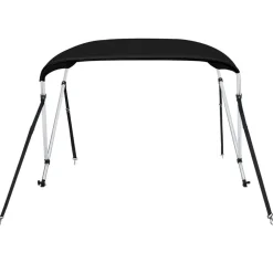 Voertuigonderdelen & -Accessoires*vidaXL Biminitop 2 bogen 150x120x110 cm Zwart