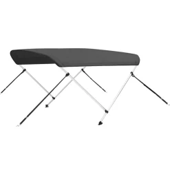 Voertuigonderdelen & -Accessoires*vidaXL Biminitop 2-boogs 150x120x110 cm kleurig Antraciet