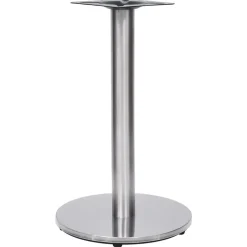 Tafelaccessoires*vidaXL Bistrotafelpoot Ø45x72 cm roestvrij staal zilverkleurig