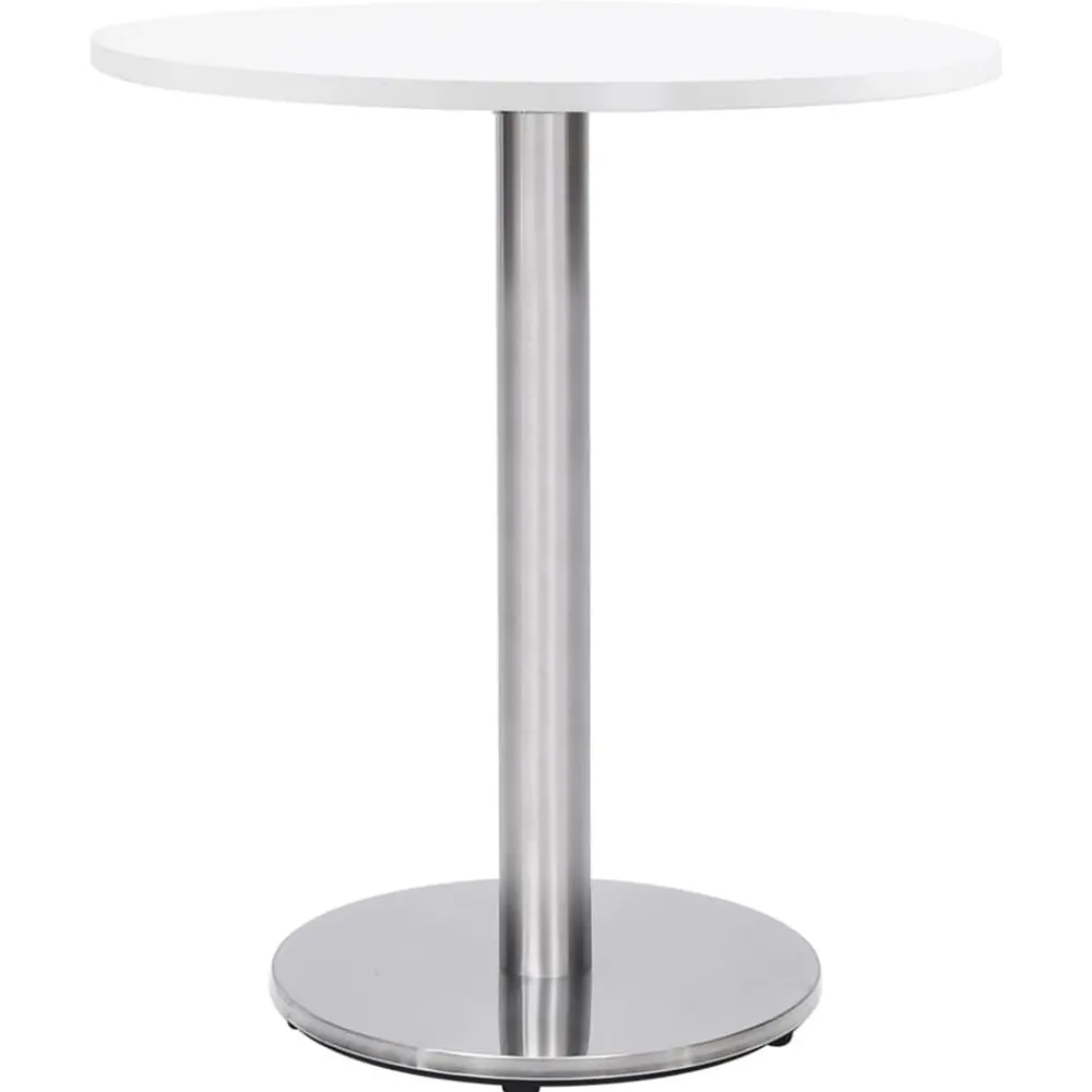 Tafelaccessoires*vidaXL Bistrotafelpoot Ø45x72 cm roestvrij staal zilverkleurig