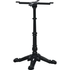 Tafelaccessoires*vidaXL Bistrotafelpoot 52x52x72 cm gietijzer zwart