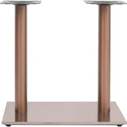 Bistrotafelpoot 70x40x72 cm roestvrij staal messingkleurig>vidaXL Hot