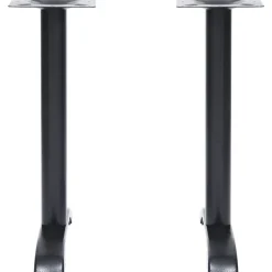 Bistrotafelpoten 2 st 61x8x72 cm gietijzer zwart><noscript><img width=