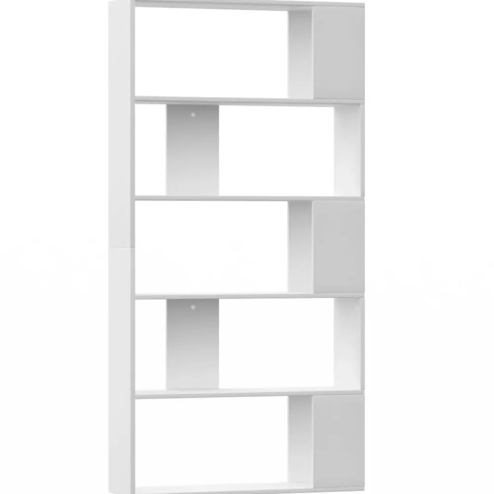 Boekenkasten & Wandplanken*vidaXL Boekenkast / kamerscherm 80x24x159 cm bewerkt hout Wit