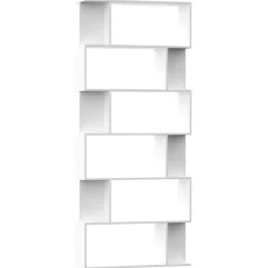 Boekenkast / kamerscherm 80x24x192 cm bewerkt hout>vidaXL Hot