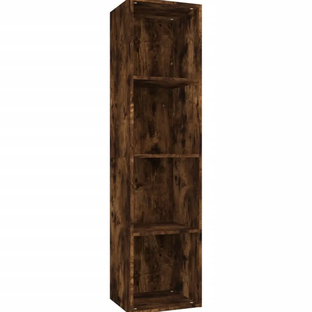 Boekenkast / tv-meubel 36x30x143 cm bewerkt hout>vidaXL