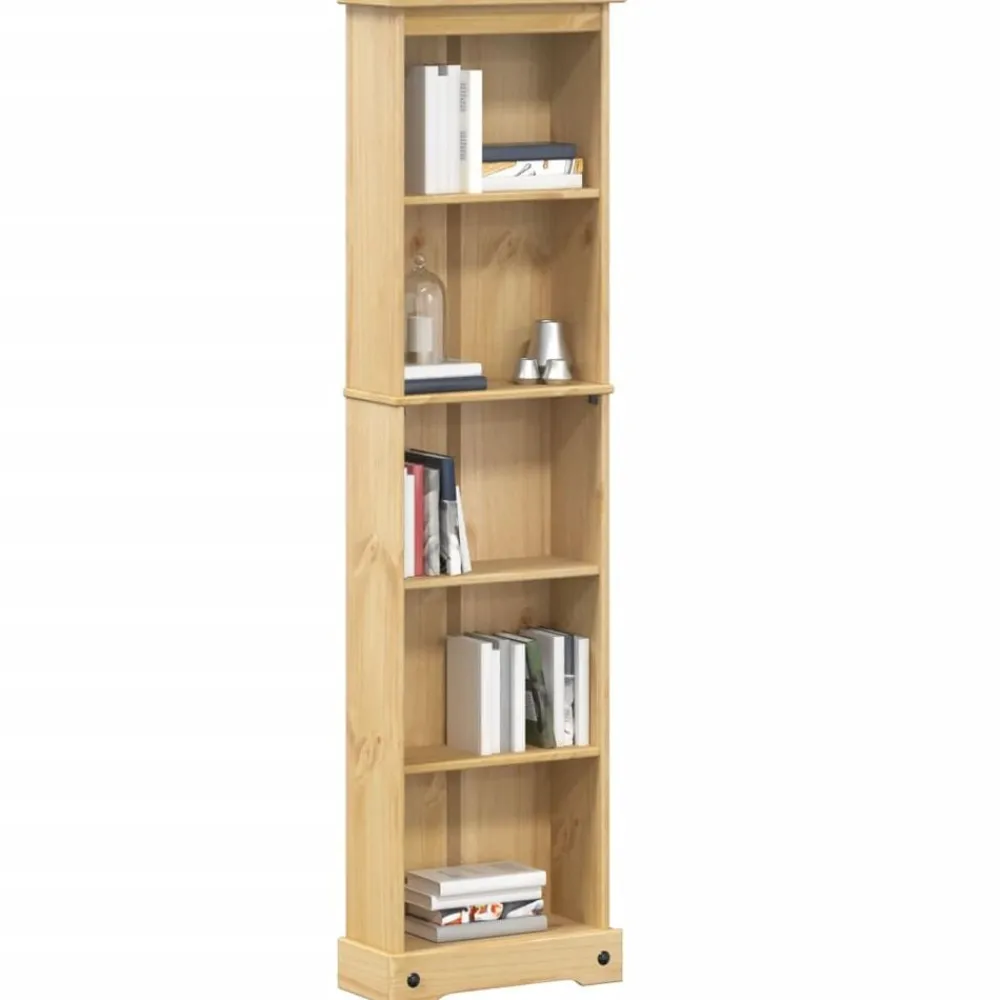 Boekenkast Corona 46x20x170 cm massief grenenhout>vidaXL Online