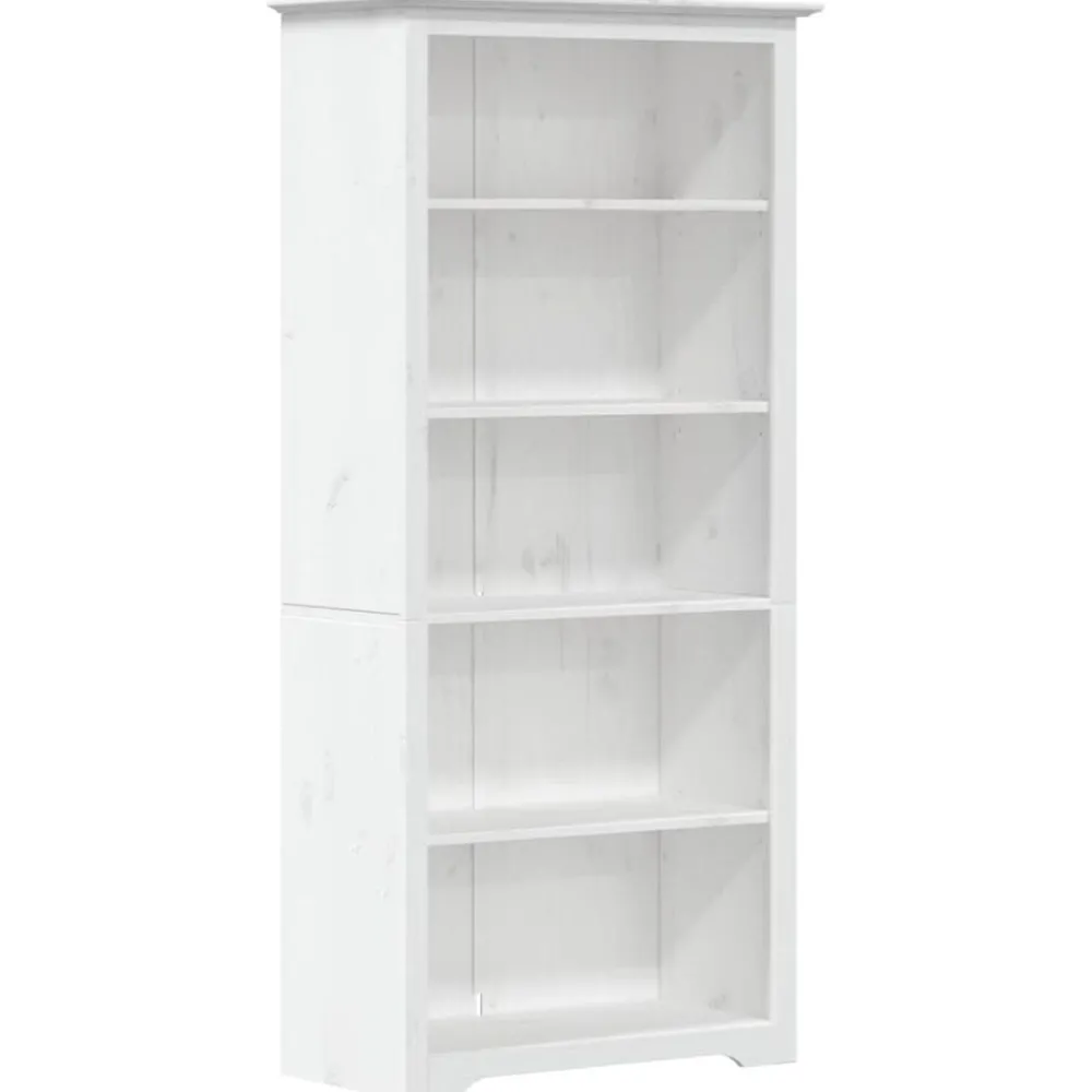 Boekenkast 5-laags BODO 82x40x173 cm massief grenenhout>vidaXL