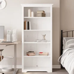 Boekenkast 5-laags BODO 82x40x173 cm massief grenenhout>vidaXL