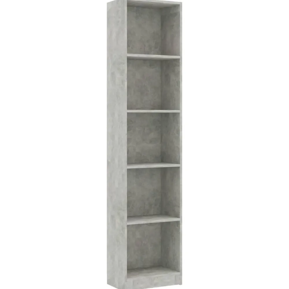Boekenkast met 5 schappen 40x24x175 cm bewerkt hout>vidaXL Discount