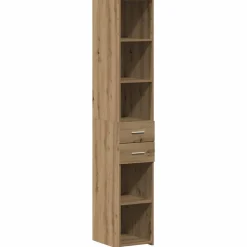 Boekenkast met lade Artisan Eiken 30 x 42.4 x 185.2 cm>vidaXL