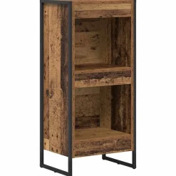 Boekenkast 80 x 30 x 155 cm Bewerkt hout>vidaXL Online