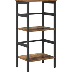 Boekenkasten & Wandplanken*vidaXL Boekenkast 40 x 29,5 x 81 cm Bewerkt hout Oud hout