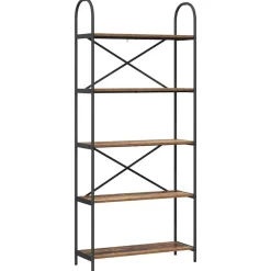 Boekenkasten & Wandplanken*vidaXL Boekenkast Oudhout 80 x 30 x 183 cm Bewerkt hout Oud hout